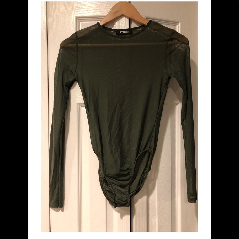 Sheer bodysuit